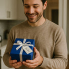 Thoughtful Touch — Classic Blue Z Ice Tray for Custom Gift for Husband - Chilled Out Creations