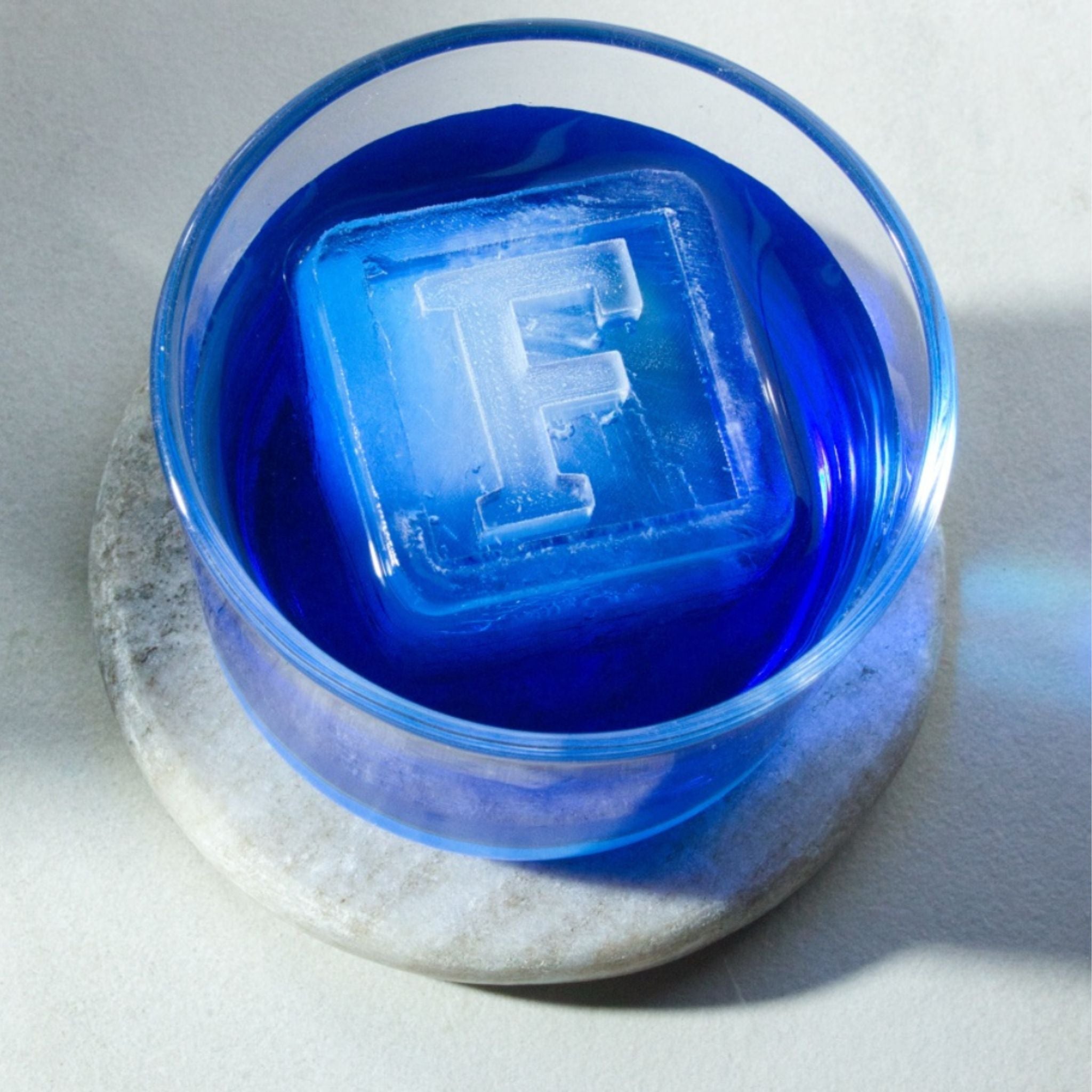 Timeless Detail — Blush F Ice Tray for Custom Keepsake for Husband Gifting - Chilled Out Creations
