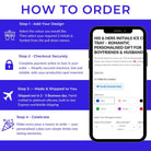 Unique Couples Ice Cube Tray – Custom Personal Gift for Him & Her - Chilled Out Creations