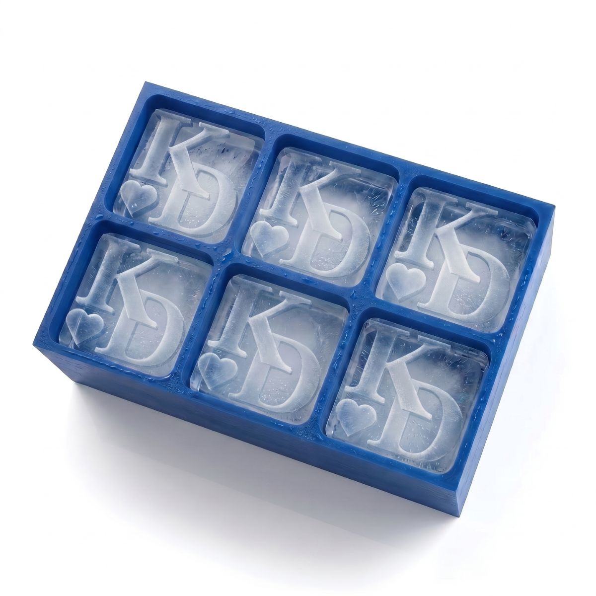 Valentine’s Day Personalised Ice Cube Tray for Couples (Copy) - Chilled Out Creations