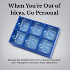 When You’re Out of Ideas, Go Personal - Custom Two Initial Monogram Ice Tray - Chilled Out Creations