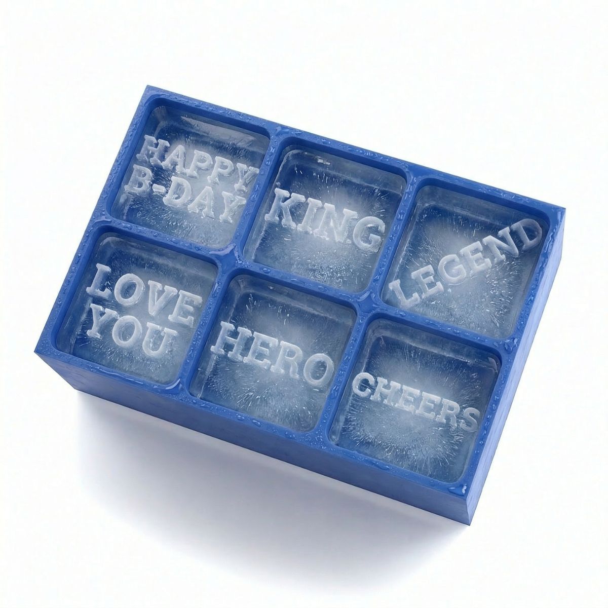 Words That Chill – Personal Message Ice Cube Tray for Milestone Moments - Chilled Out Creations