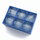 Words That Chill – Personal Message Ice Cube Tray for Milestone Moments - Chilled Out Creations