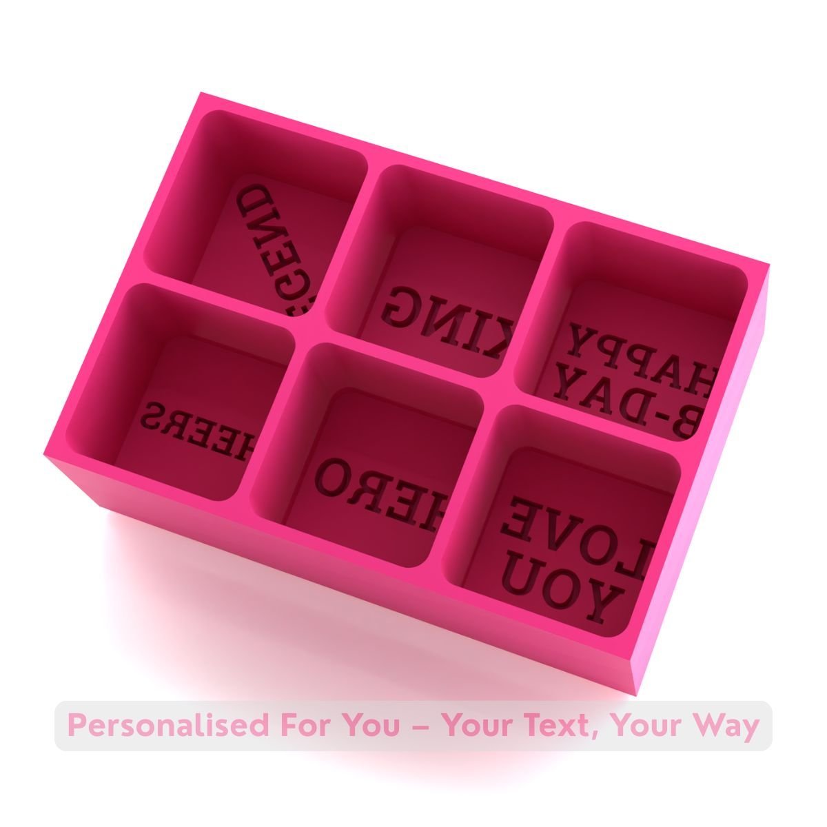 Words That Chill – Personal Message Ice Cube Tray for Milestone Moments - Chilled Out Creations