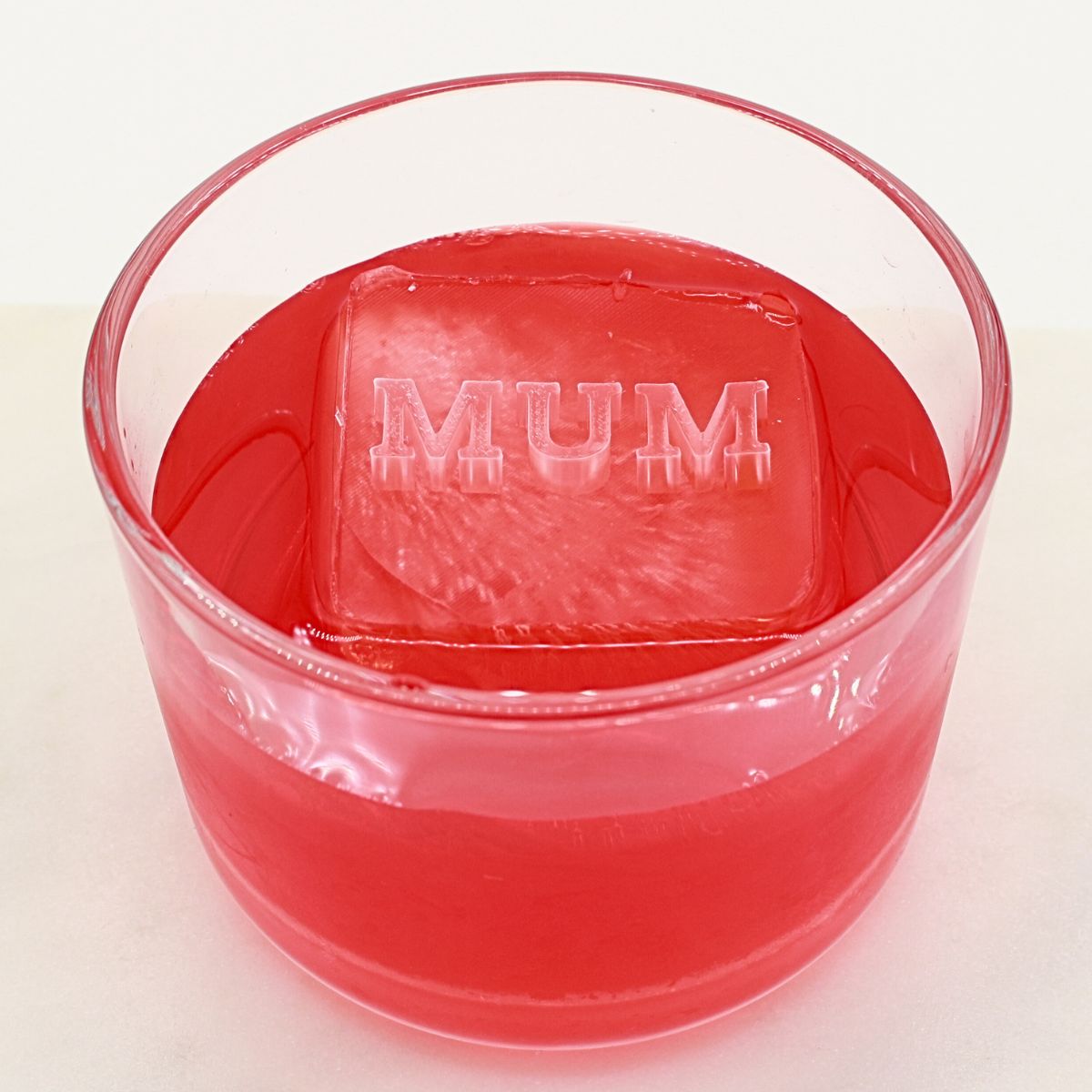 Words That Warm – Personalised Message Ice Cube Tray for Mum - Chilled Out Creations