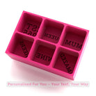 Words That Warm – Personalised Message Ice Cube Tray for Mum - Chilled Out Creations